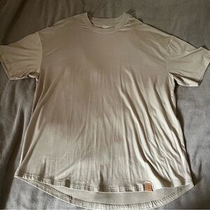 NWOT Little Bipsy Unisex Tan Short Sleeve Tee Size Large
